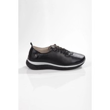 Manzo 2001 Hakiki Deri Bağcıklı Spor Ayakkabı