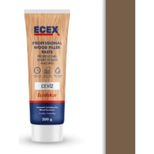 Karapolat Ahşap Tamir Macunu 200 gr Tüp | Ecex - Çatlak Delik Dolgu Macunu Ceviz