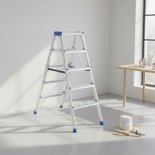 Beta Moda Hub 5+5 Çift Basamaklı Alüminyum Metal Merdiven