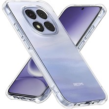 Nezih Case Redmi Note 15 Pro 4g Uyumlu Yumuşak Esnek 3D Süper Şeffaf Silikon Kılıf