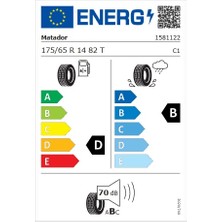 Matador Hectorra 5 175/65R14 82T Otomobil Yaz Lastiği (Üretim Yılı: 2024)