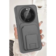 Nezih Case Honor X9D Uyumlu Kart Bölmeli Deri Görünümlü Şık Yumuşak Kılıf