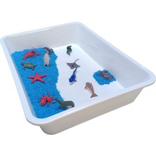 Masal Oyuncak Oyuncak Deniz Hayvanları Seti