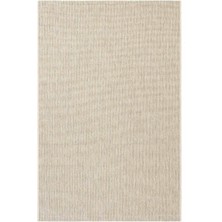 Cool Halı Milano Krem Bej Rengi Jüt Hasır Görünümlü Modern Bohem Kolay Temizlenebilir Salon Oda Balkon Halısı