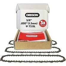 SHC4200 Oregon E72X3 Testere Zinciri, 3'lü Paket, Gri