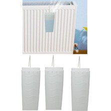 Nadom 3 Adet Plastik Kancalı Kalorifer Suluğu Hava Nemlendirici Askı Model Petek Suluğu Parfüm Koyulabilir Su Hazneli