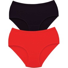 İlk El Grup Ieg™ 2 Adet Tutku Kadın Yüksek Bel Bato Kalın Lastik Külot S1