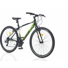 Corelli Trivor 1.0 28 Jant 18'' Kadro Şehir Bisikleti K.gri - Yeşil Beyaz