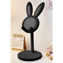 Nezih Case Ayarlanabilir Masaüstü Dekoratif Tavşan Kulaklı Telefon Tablet Standı