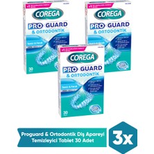 Corega Temizleyici Tablet 90 Adet Temiz ve Ferah Etkili Ağız ve Diş Bakımı Ürünü