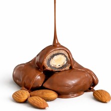 Sütlü Çikolata Kaplı Bademli Hurma 250 gr