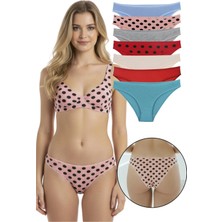 Sensu Kadın 7 Li Puantiyeli Model Külot Set - KTS1146