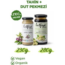 Lutfiye Organik Tahin & Dut Pekmezi – Şekeri Meyveden, Katkısız (280 G + 230G)