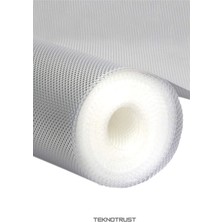 Eco Lounge Mutfak Kaydırmaz Şeffaf Raflık Kaymaz Dolap Içi Çekmece Örtüsü Pvc 45X300 cm Koruyucu Eva Kalın