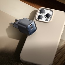 Mcdodo CH-1000 GaN 45W 2C Mini Şarj Cihazı | Çift USB-C | EU Fiş | Siyah