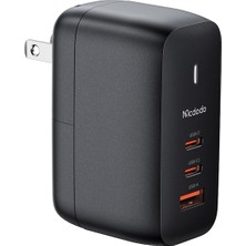 Mcdodo CH-8442 70W Gan3.0 Dual Type-C + USB Universal Seyahat Şarj Seti