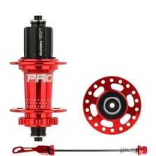 Hassns Pro7 Arka Göbek 36 Delik Kırmızı