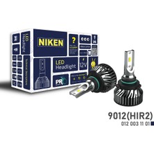Niken LED Xenon Pro Serisi 9012 Hır2 3200LM 12V 32WATT 6500K 2 Adet 0120031101