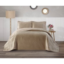 Munih Tek Kişilik Yatak Örtüsü - Taş