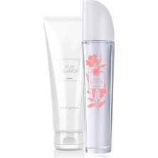 Avon Pur Blanca Petal Kadın Parfüm ve Vücut Losyonu Paketi