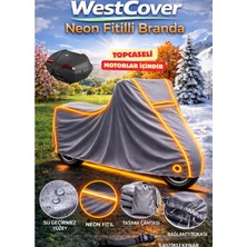 WestCover  Tvs Raider 125  Topcaseli (Neon Fitilli-Tncu) Su Geçirmez Motorsiklet Brandası