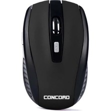Siyah Kablosuz 6d Optik Mouse