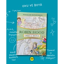 Burhan Yayınları Masalları Boyuyorum Robin Hood