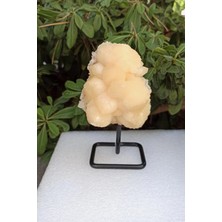 Pozitif Doğal Taş Dekoratif Stilbit Kristali Koleksiyonluk Parça 6-St