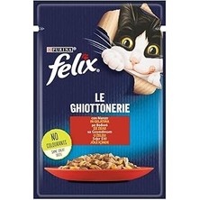 SHC4200 Felix Sığır Etli Kedi Yaş Mama (26 x 85 Gr)