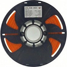 Elas 3D Petg Turuncu Makaralı Filament 1,75MM 1kg