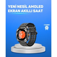 Değiştirilebilir Kordonlu Akıllı Saat IPS Ekran ve Bildirim Desteği
