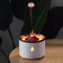 Mi7a LED Işıklı Volkanik Hava Nemlendirici Buhar Makinesi (300 ml Kapasiteli)