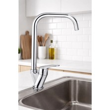 Sardıcı Mutfak Bataryası Mutfak Eviye Musluğu 360 Derece Dönebilmektedir 5  Mutfak Armatürü