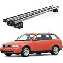 Today Auto Pençe Audi A4 AVANT(1995-2001) Uyumlu Gri Ara Atkı Port Bagaj Tavan Barı