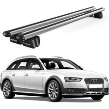 Today Auto Pençe Audi A4 ALLROAD(2009-2016) Uyumlu Gri Ara Atkı Port Bagaj Tavan Barı
