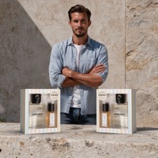 Loris E-202 Erkek Parfüm 50 ml ve Iron Valor Yağ Parfüm 8 ml | Özel Kutulu