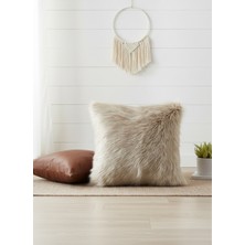 Guppo Bodrum Serisi - Lüks Tüylü Gold Kırlent Kılıfı