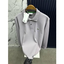 Lacoste Erkek Polo Yaka Regular Sweatshirt