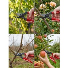 Endüstriyel Ümit Yapı Market Hobi Bahçe Budama Makası Keskin Çelik Bıçak Ergonomik