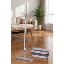 Valletta Gonzo Kendinden Sıkmalı Katlanır Kovalı Temizlik Seti Mop Paspas