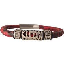 Conceptluxe Aztek Yılan Derisi Erkek Bileklik