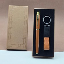 Store Mania Ieg™ Deri Anahtarlık ve Metal Kalem Seti