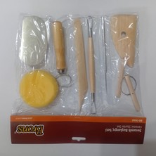 Brons BR-1040 Ebeşuvar Seramik Başlangıç 8li Set