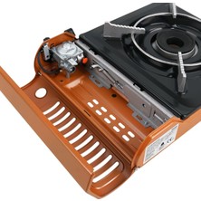 Orgaz Orcamp CK-505 Tekli Portatif Ocak 1.85 kg Gazlı Cihaz Taşınabilir Özelliklerle Dış Mekan Kullanımı