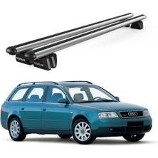 Today Auto Pençe Audi A6 AVANT(1998-2004) Uyumlu Gri Ara Atkı Port Bagaj Tavan Barı