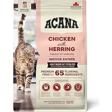 SHC4200 Acana Indoor Entree Sterilised Kısırlaştırılmış Kuru Kedi Maması, Serbest Dolaşan Tavuk ve Hindili,