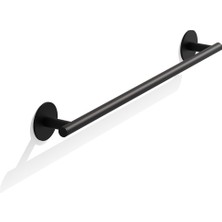 Decor Walther Basic Sk Havluluk, Uzun, 51CM, Yapışkanlı - Mat Siyah