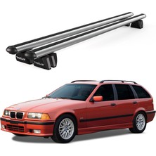Today Auto Pençe Bmw 3 Series TOURING(1996-1999) Uyumlu Gri Ara Atkı Port Bagaj Tavan Barı