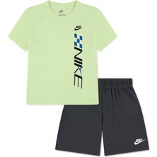Nike Nıke Lap Mesh Short Set Erkek Çocuk Tişört-Şort Takım 86N719