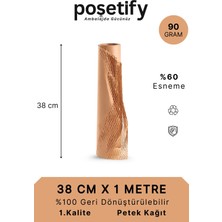 Poşetify Petek Dolgu Ambalaj Kağıdı 38CM x 1m | Esnek Paketleme, Çiçek Ambalaj Kağıdı & Koruyucu Dolgu Kağıdı
